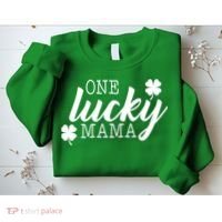 One Lucky Mama Sweatshirt thumb 2