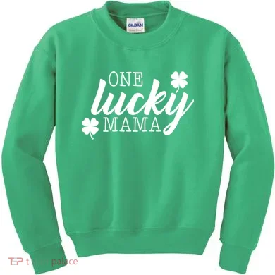 One Lucky Mama Kids Sweatshirt
