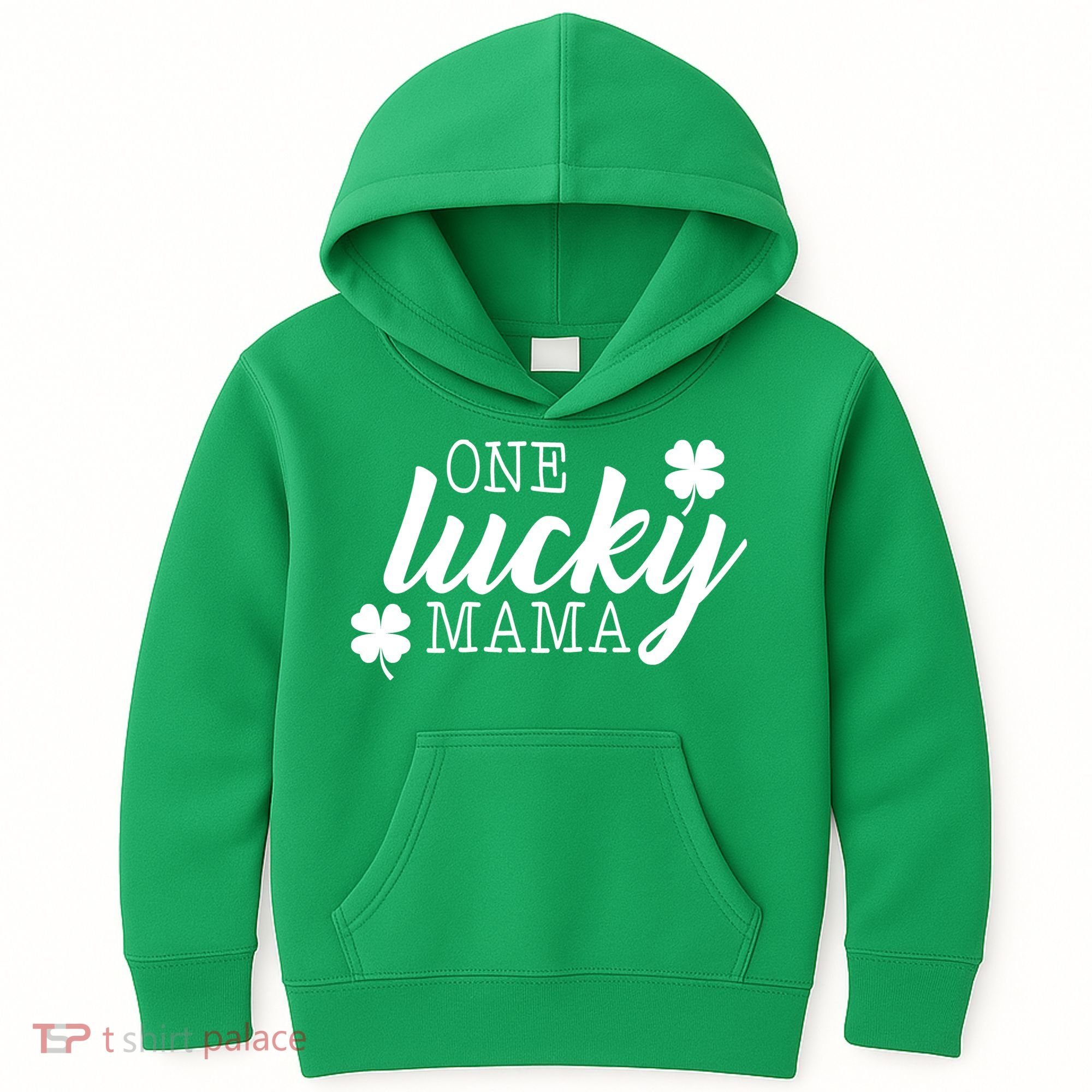 One Lucky Mama Kids Hoodie