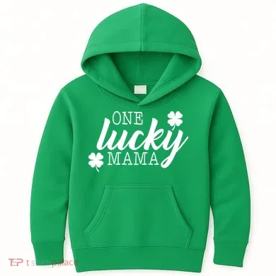 One Lucky Mama Kids Hoodie