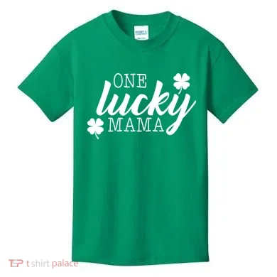 One Lucky Mama Kids T-Shirt