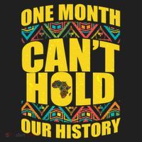 One Month Can't Hold Our History Women's Sweatshirt thumb 2