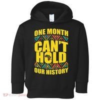 One Month Can't Hold Our History Toddler Hoodie thumb 0