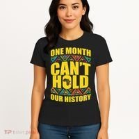 One Month Can't Hold Our History Women's T-Shirt thumb 4
