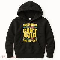 One Month Can't Hold Our History Kids Hoodie thumb 0