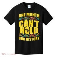 One Month Can't Hold Our History Kids T-Shirt thumb 0