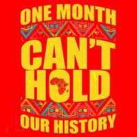 One Month Can't Hold Our History Santa Hat thumb 1