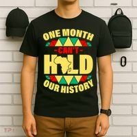 One Month Can't Hold Our History Africa Pride T-Shirt thumb 6