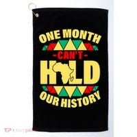 One Month Can't Hold Our History Africa Pride Golf Towel thumb 0