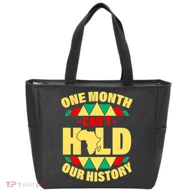 One Month Can't Hold Our History Africa Pride Tote Bag