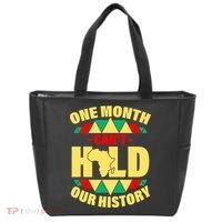 One Month Can't Hold Our History Africa Pride Tote Bag thumb 0