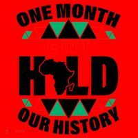 One Month Can't Hold Our History Africa Pride Santa Hat thumb 1