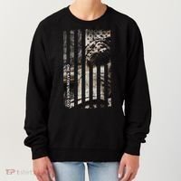 One Nation Under God American Jesus Flag Women's Sweatshirt thumb 0
