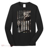 One Nation Under God American Jesus Flag Long Sleeve Shirt thumb 0