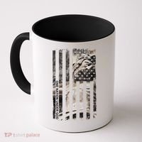 One Nation Under God American Jesus Flag Coffee Mug thumb 0
