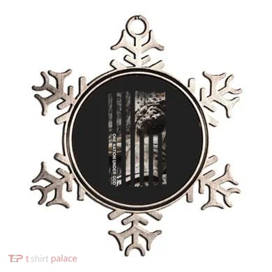 One Nation Under God American Jesus Flag Ornament