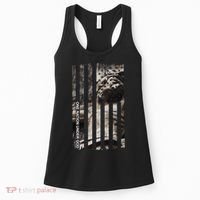 One Nation Under God American Jesus Flag Women's Tank Top thumb 0