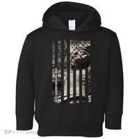 One Nation Under God American Jesus Flag Toddler Hoodie thumb 0