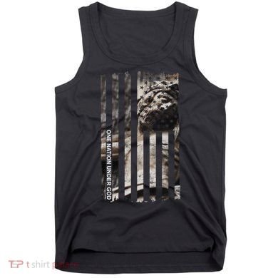 One Nation Under God American Jesus Flag Tank Top