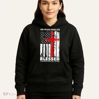 One Nation Under God Blessed Hoodie thumb 5