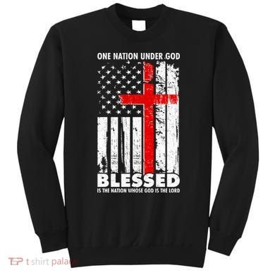 One Nation Under God Blessed Sweatshirt