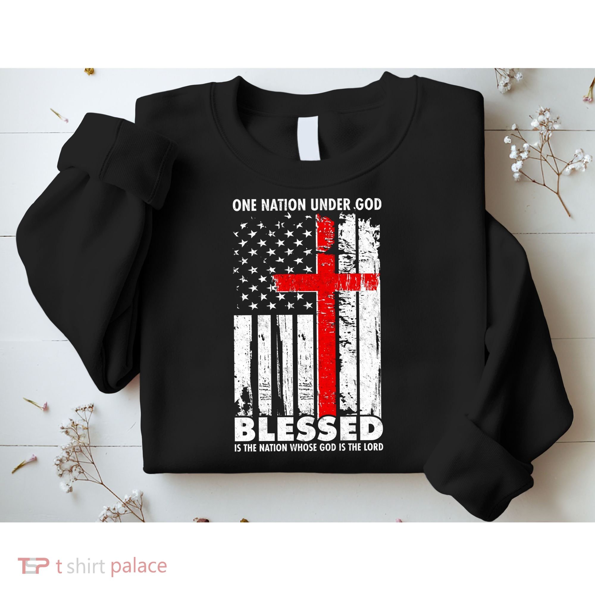 One Nation Under God Blessed Sweatshirt