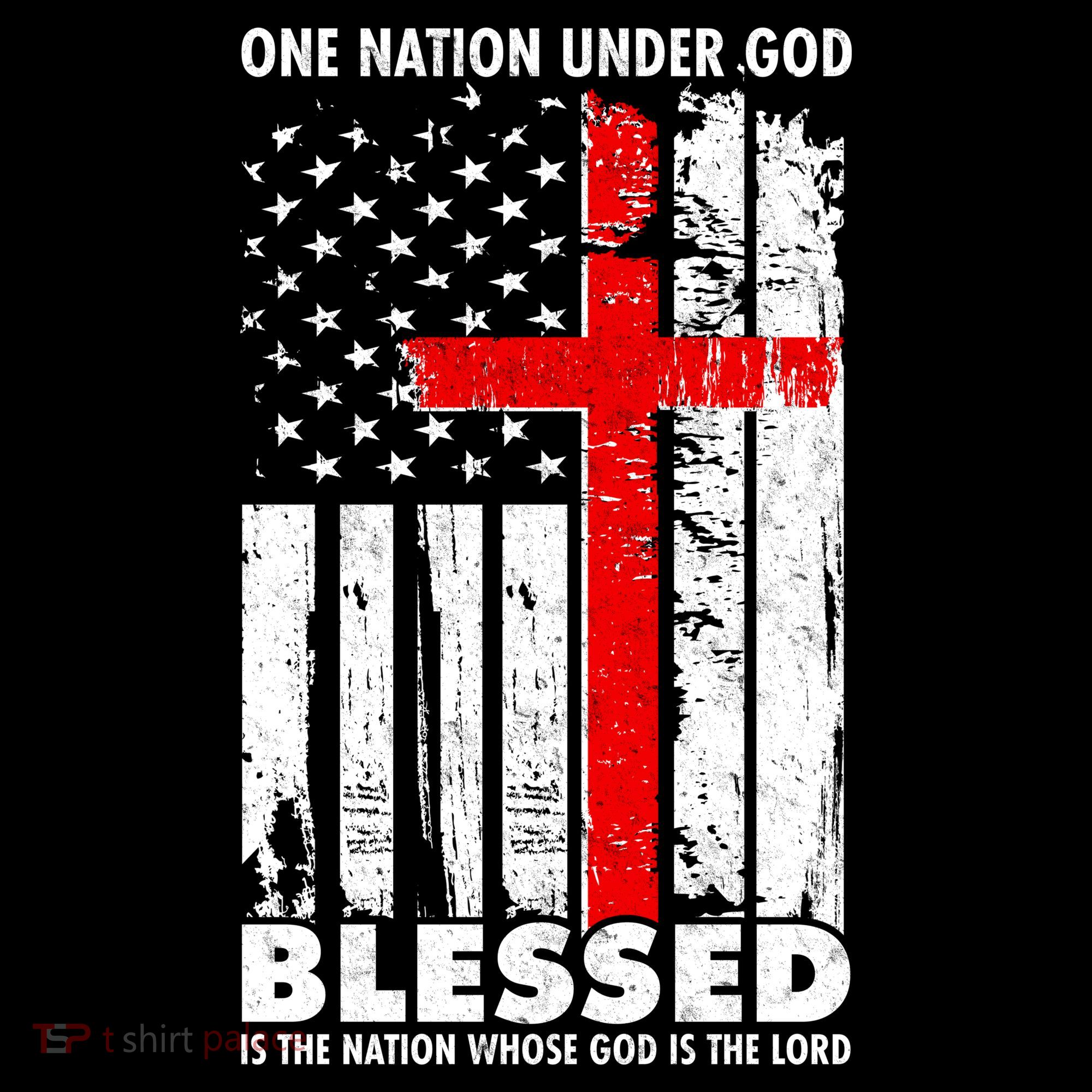 One Nation Under God Blessed T-Shirt