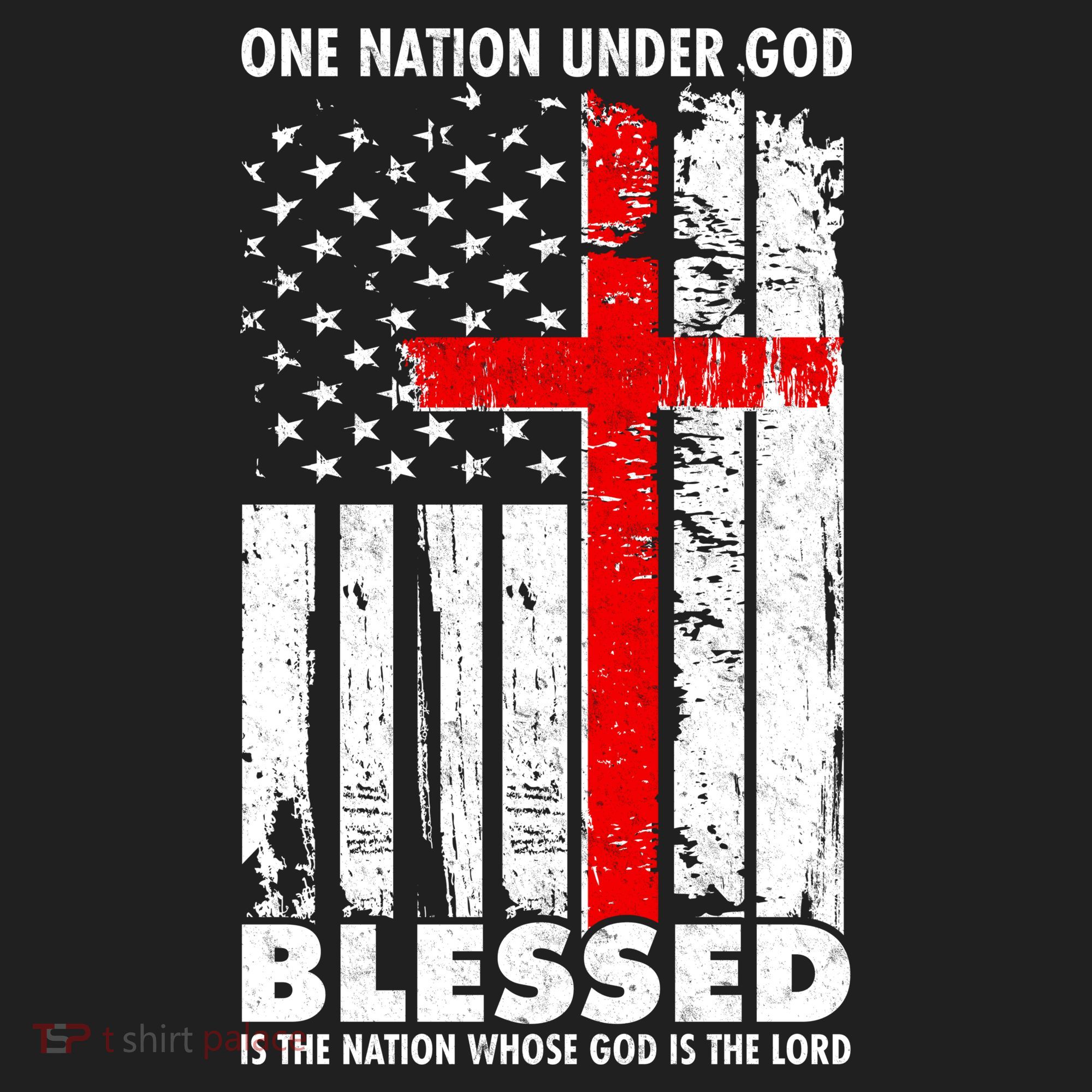 One Nation Under God Blessed Beanie