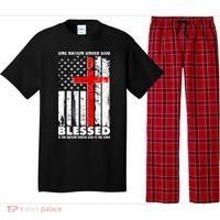 One Nation Under God Blessed Pajama Set thumb 0