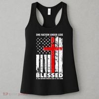 One Nation Under God Blessed Women's Tank Top thumb 3