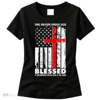One Nation Under God Blessed Women's T-Shirt thumb 0