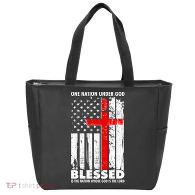 One Nation Under God Blessed Tote Bag