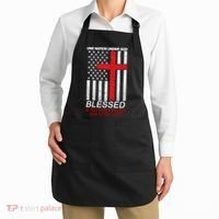 One Nation Under God Blessed Is The Nation Whose God Is The Lord Apron thumb 2