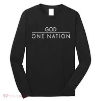 One Nation Under God Christianity Faith Long Sleeve Shirt thumb 0
