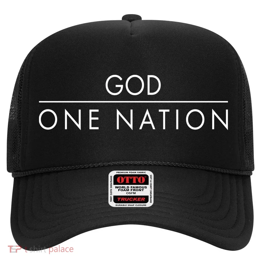 One Nation Under God Christianity Faith Hat