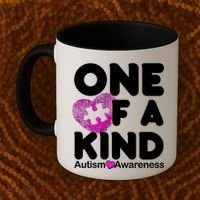 One of a Kind - Autism Awareness Coffee Mug thumb 2