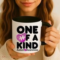 One of a Kind - Autism Awareness Coffee Mug thumb 3