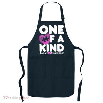 One of a Kind - Autism Awareness Apron