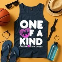 One of a Kind - Autism Awareness Tank Top thumb 4