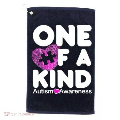 One of a Kind - Autism Awareness Golf Towel