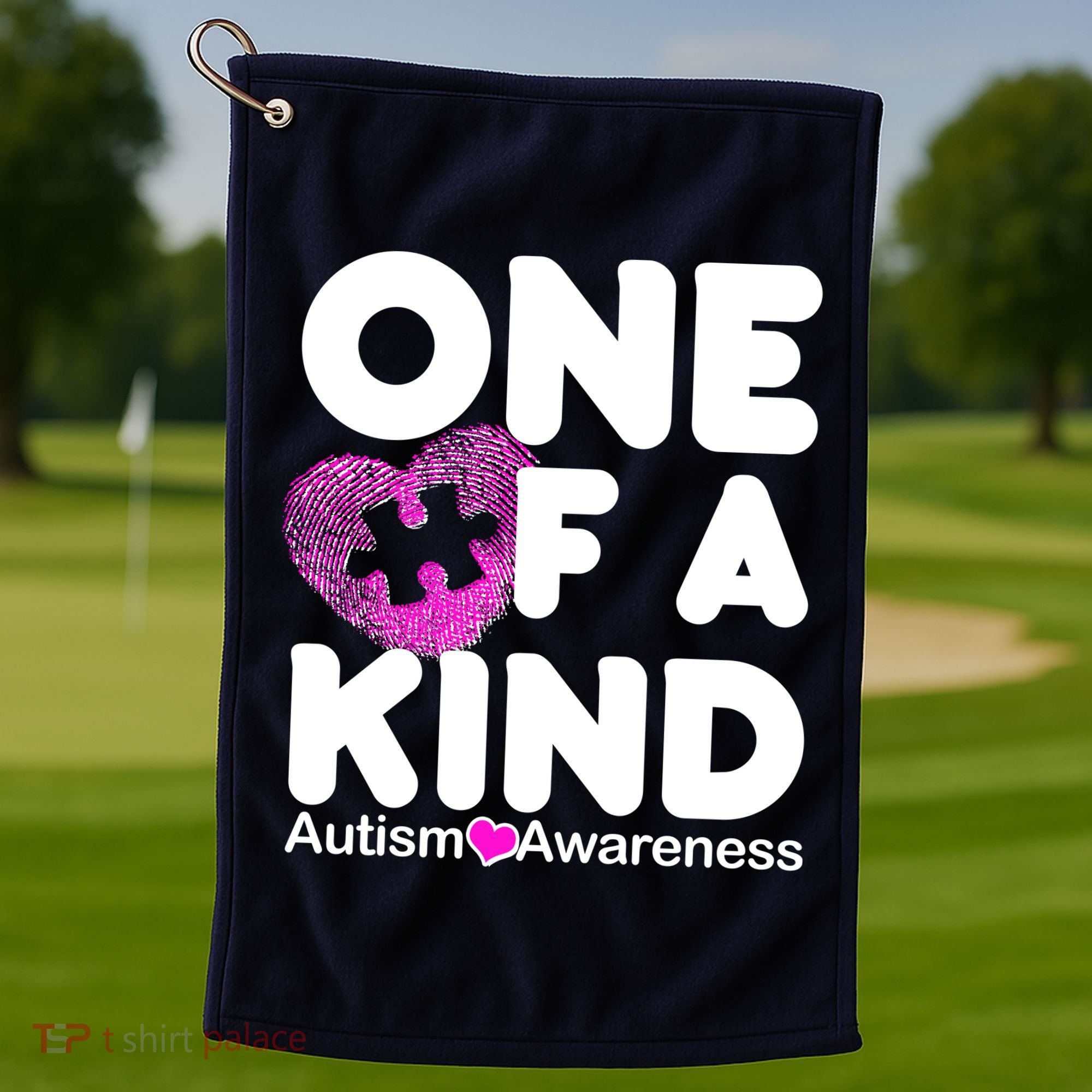 One of a Kind - Autism Awareness Golf Towel