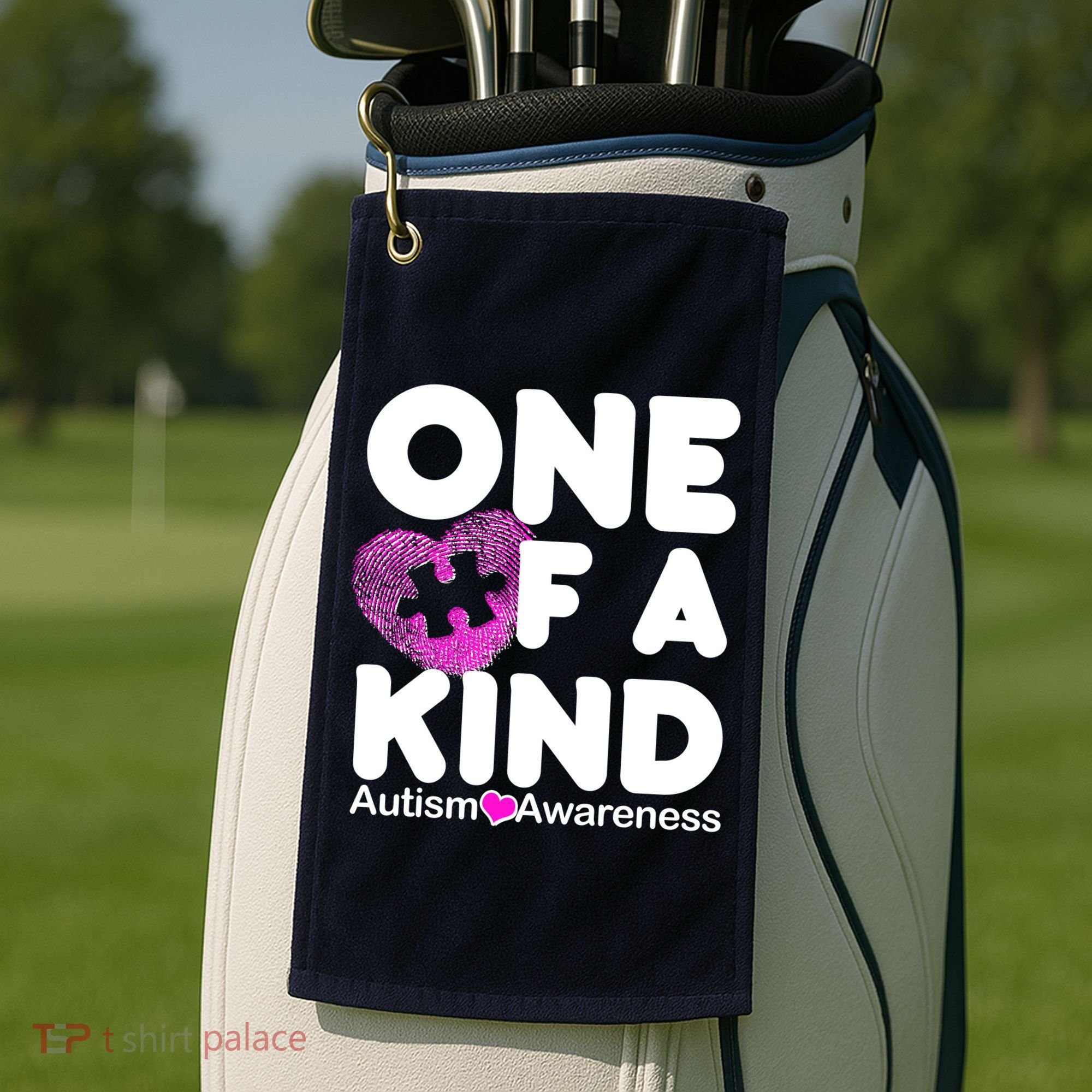 One of a Kind - Autism Awareness Golf Towel