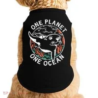 One Planet One Ocean Seal Doggie Tank thumb 0