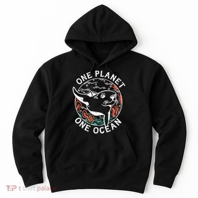 One Planet One Ocean Seal Hoodie