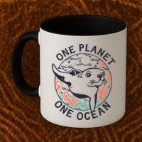 One Planet One Ocean Seal Coffee Mug thumb 2