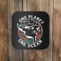 One Planet One Ocean Seal Coaster thumb 0