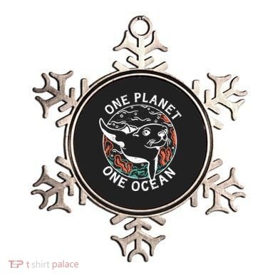One Planet One Ocean Seal Ornament