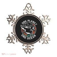 One Planet One Ocean Seal Ornament thumb 0
