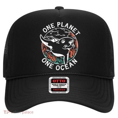 One Planet One Ocean Seal Hat