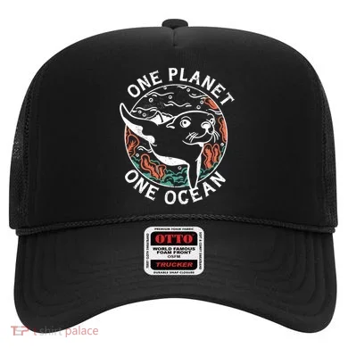 One Planet One Ocean Seal Hat